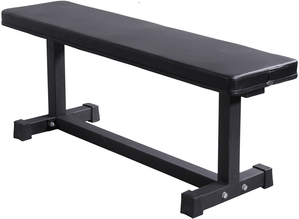 Lifemaxx Crossmaxx Flat Bench - Commercieel inzetbaar - Fitnessbank