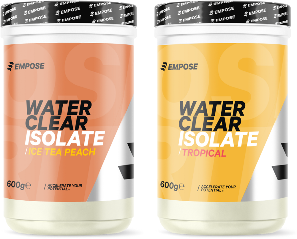 Empose Nutrition Water Clear Isolate - Eiwit Poeder - Protein Combi-Deal - Ice Tea Peach / Tropical