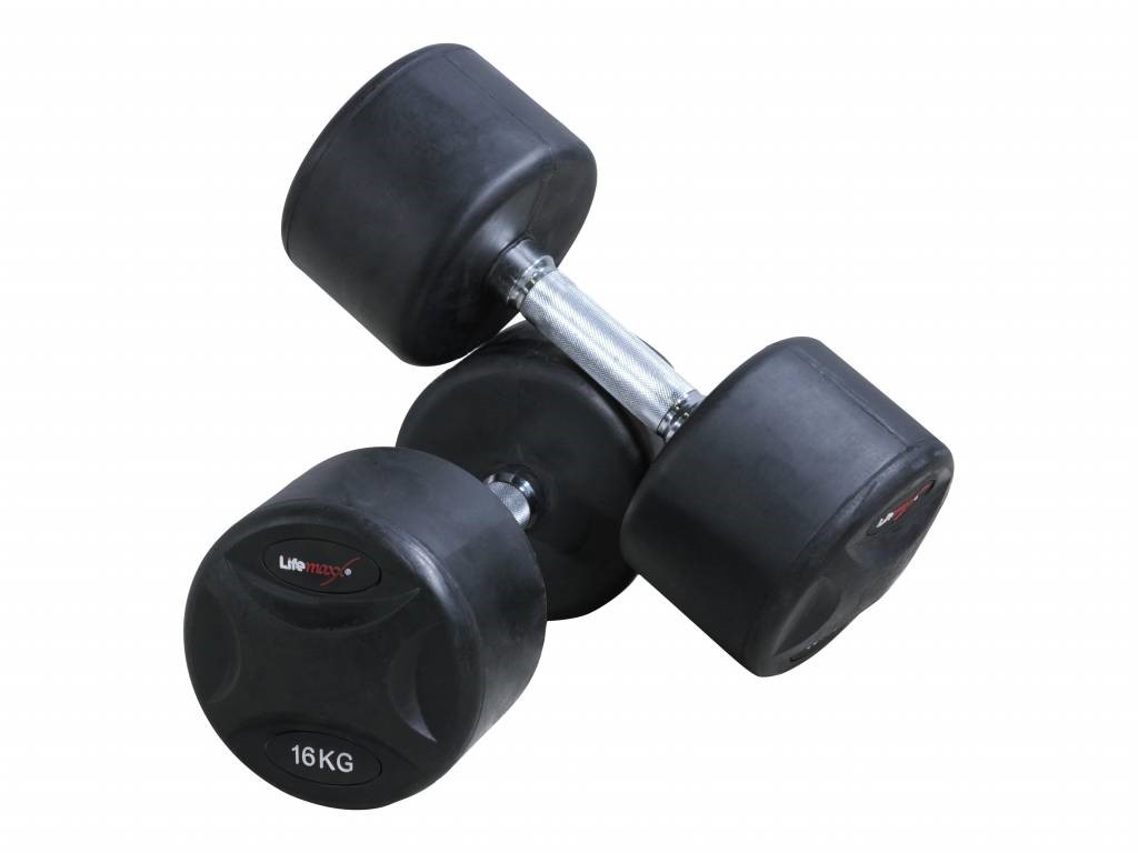 Lifemaxx Fixed Dumbbell Set van 2 - 1 t/m 50 kg