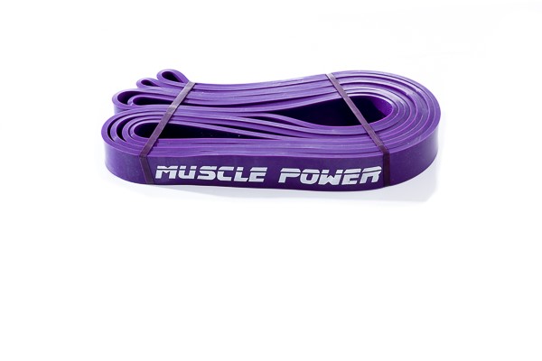 Muscle Power XL Power Band - Weertandsband - Paars - Medium