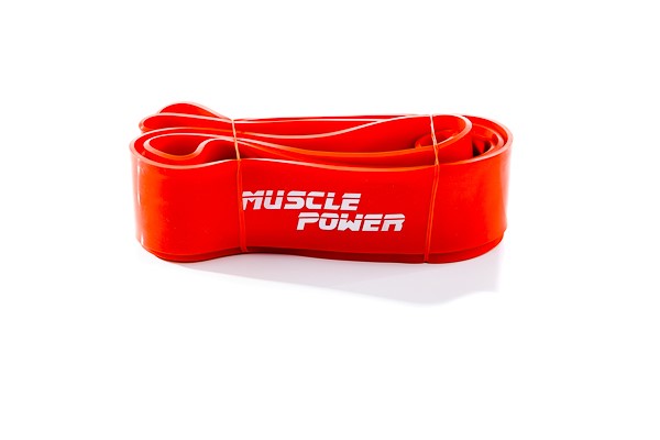 Muscle Power XL Power Band - Weertandsband - Oranje - Super Heavy