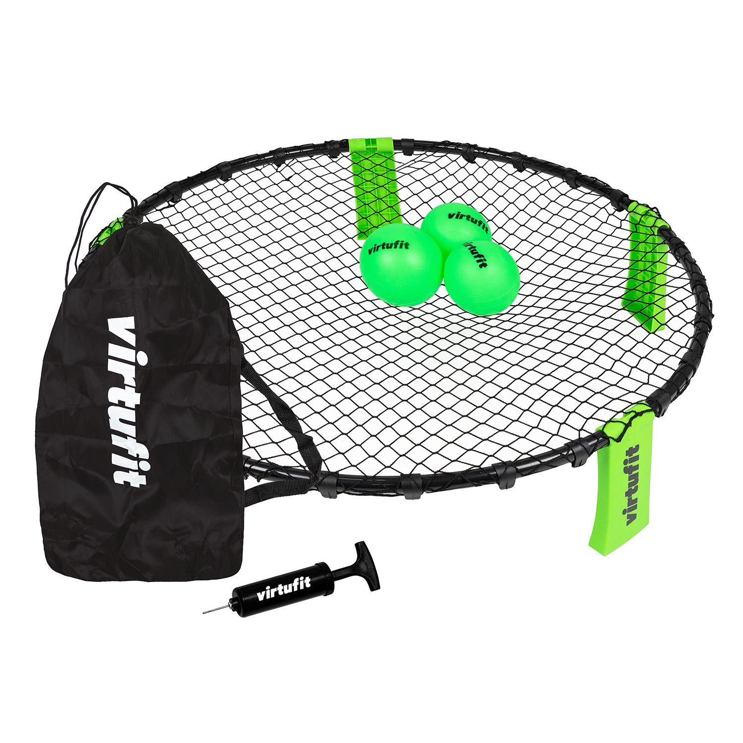 VirtuFit Roundnet RN90 Pro Spikeball - Met 3 ballen en opbergtas - Tweedekans