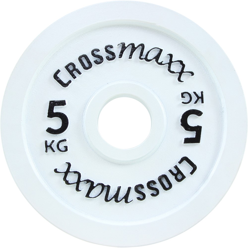 Lifemaxx Crossmaxx Gekalibreerde Halterschijven - 50 mm - 5 kg