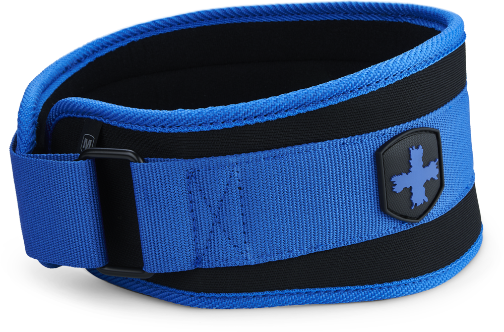 Harbinger Foam Core Lifting Belt - 4,5 inch - Unisex - Blauw - M