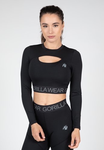 Gorilla Wear Osseo Long Sleeve - Zwart - S