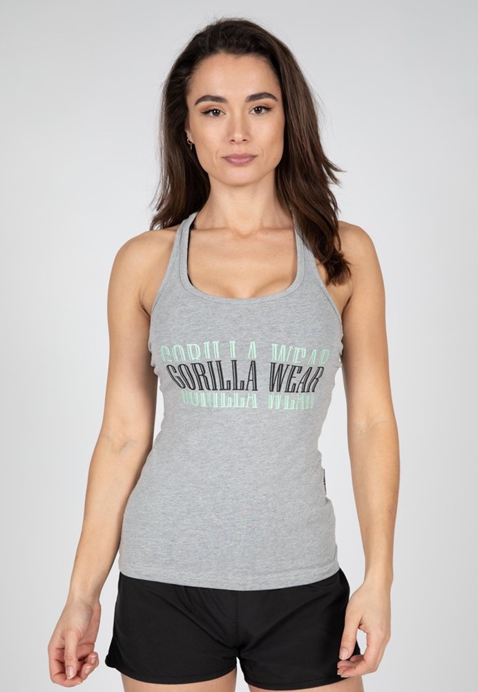 Gorilla Wear Verona Tank Top - Grijs - M