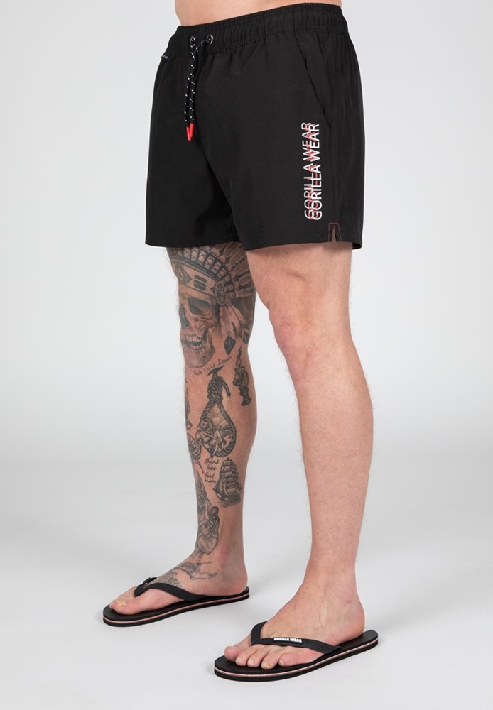 Gorilla Wear Sarasota Swim Shorts - Zwembroek - Zwart - 4XL