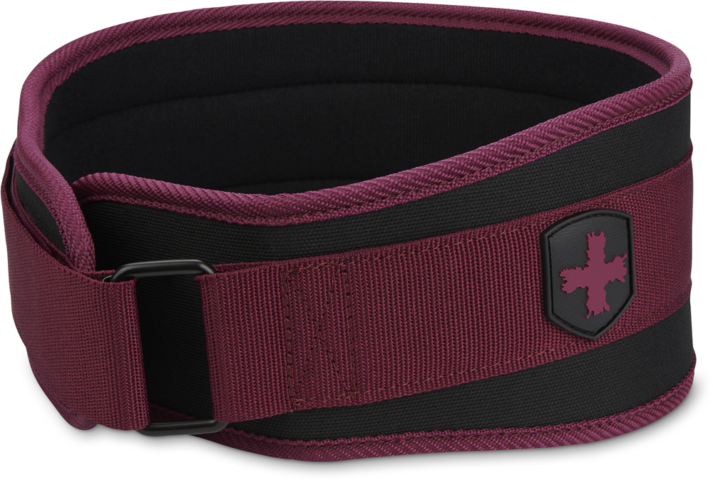 Harbinger Foam Core Lifting Belt - 4,5 inch - Unisex - Merlot - L