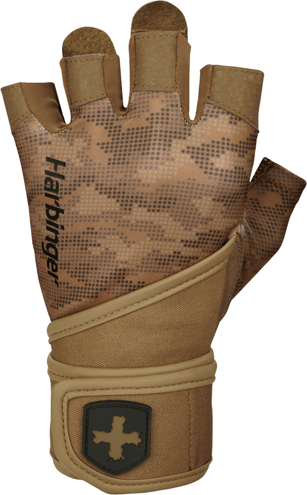 Harbinger Pro WW 2.0 Unisex Fitness Handschoenen - Bruin - M