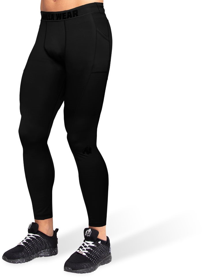 Gorilla Wear Smart Tights - Zwart - L