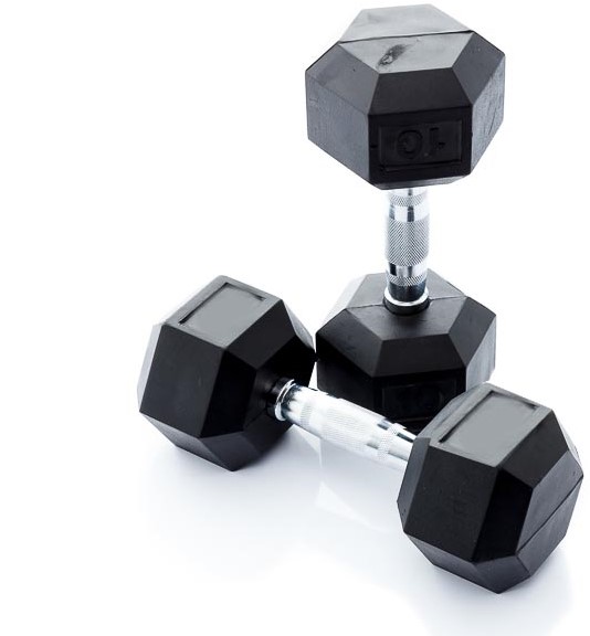 Muscle Power Hexa Dumbbell - 7.5 kg - Per stuk