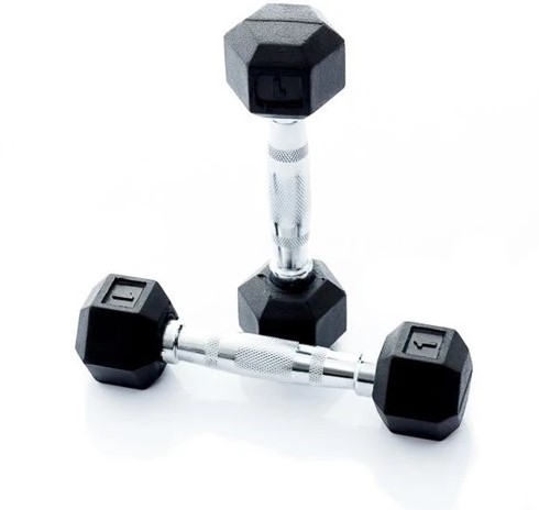 Muscle Power Hexa Dumbbell - 2.5 kg - Per Stuk