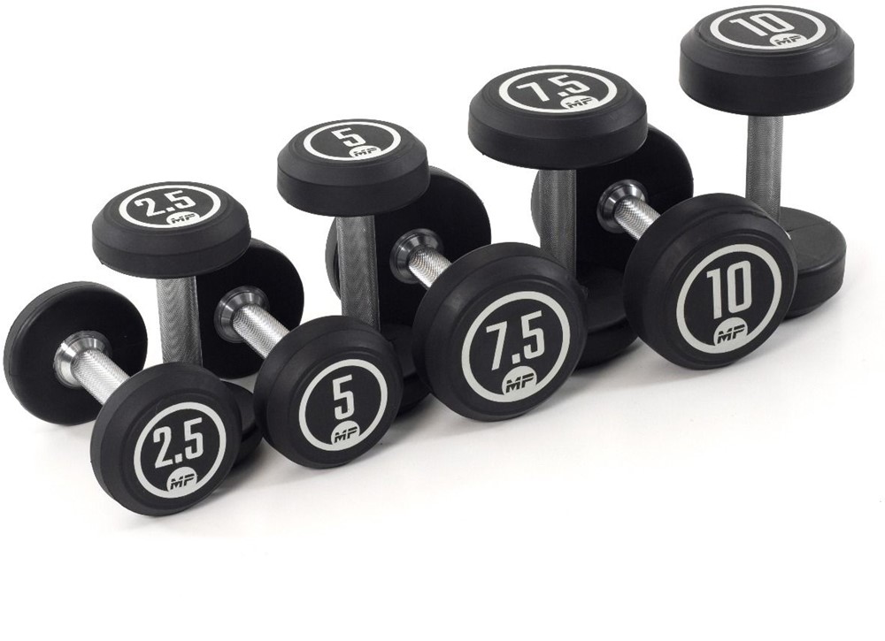 Muscle Power Ronde Dumbbellset - 2,5 t/m 10 kg