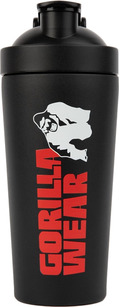 Gorilla Wear Metal Shaker - 740 ml - Zwart