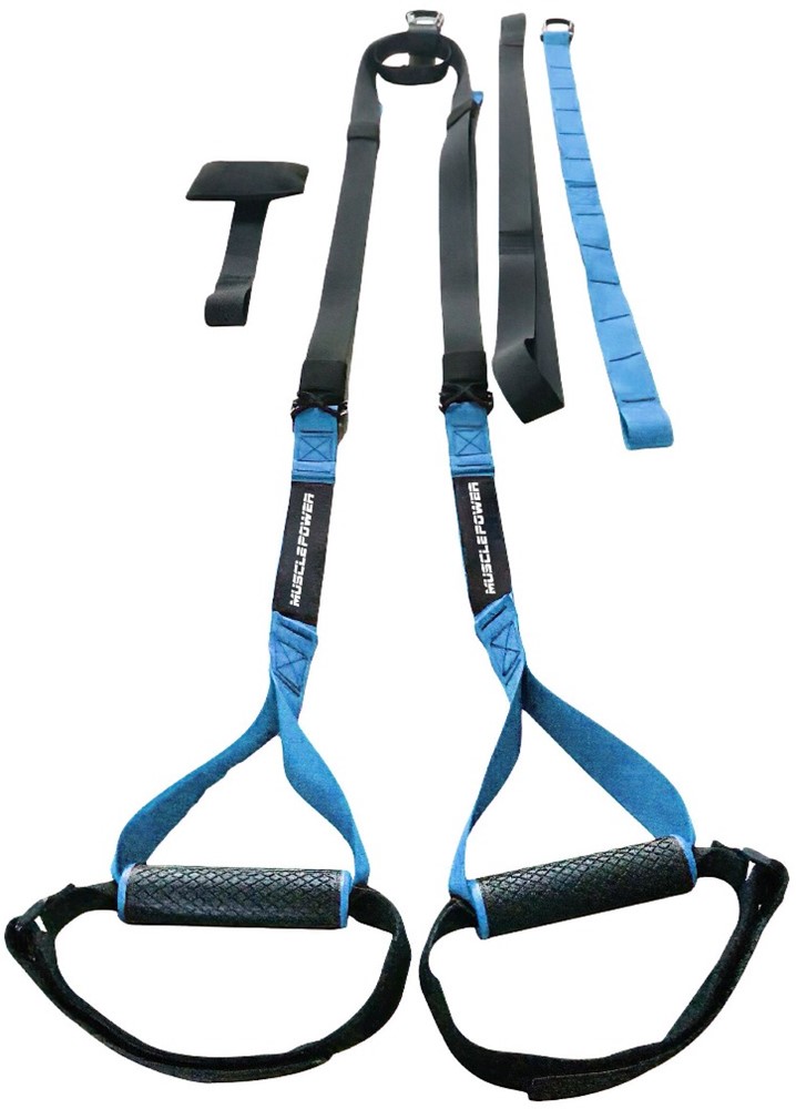 Muscle Power Suspension Trainer - Blauw/Zwart