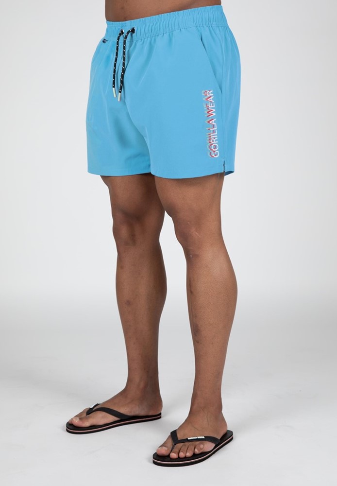 Gorilla Wear Sarasota Swim Shorts - Zwembroek - Blauw - 4XL