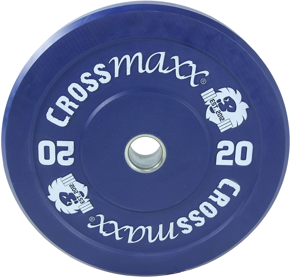 Lifemaxx Crossmaxx Bumper Plate - Halterschijf - 50 mm - 20 kg