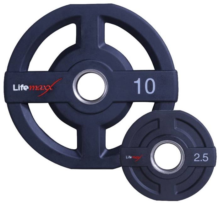 Lifemaxx PU Olympic Disc - 50 mm - 1,25 kg