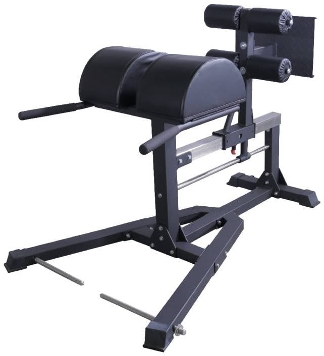 Lifemaxx Crossmaxx Glute Ham Developer Pro - Zwart