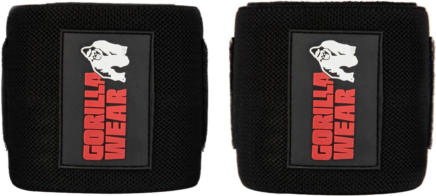 Gorilla Wear Elbow Wraps - Zwart