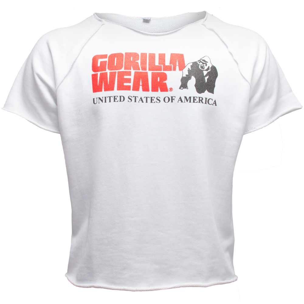 Gorilla Wear Classic Work Out Top - Wit - L/XL