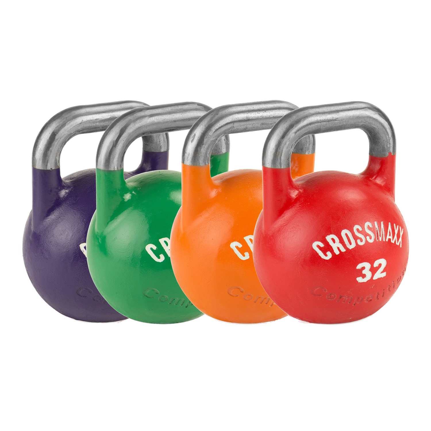 Lifemaxx Crossmaxx Competition Kettlebells - Orange - 28 kg