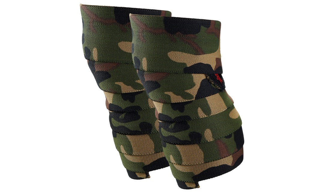 Harbinger Red Line Knee Wraps - Camouflage