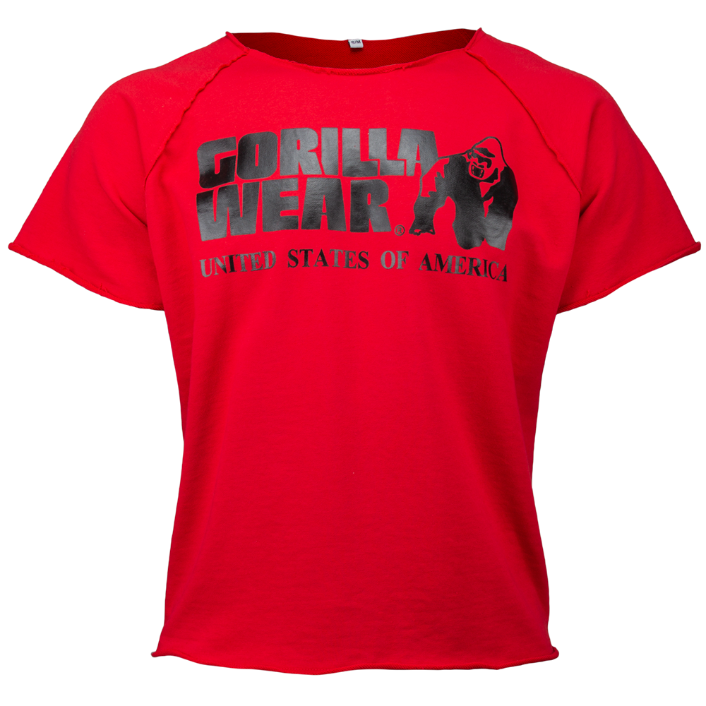 Gorilla Wear Classic Work Out Top - Rood - XXL/XXXL