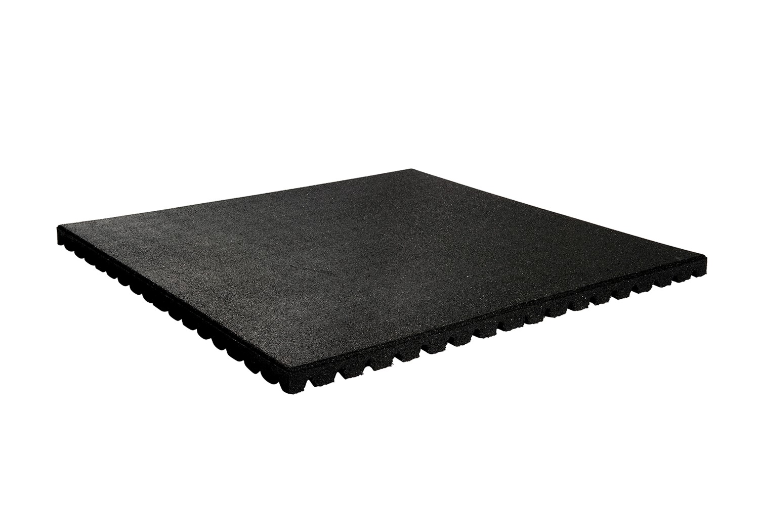 Extreme Impact Black Vloertegels - Set van 4 - 100 x 100 x 4,3 cm - Zwart