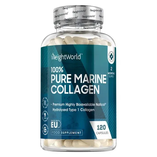 Puur Vis Collageen 1170mg - 120 Capsules - gehydrolyseerd marine collageen