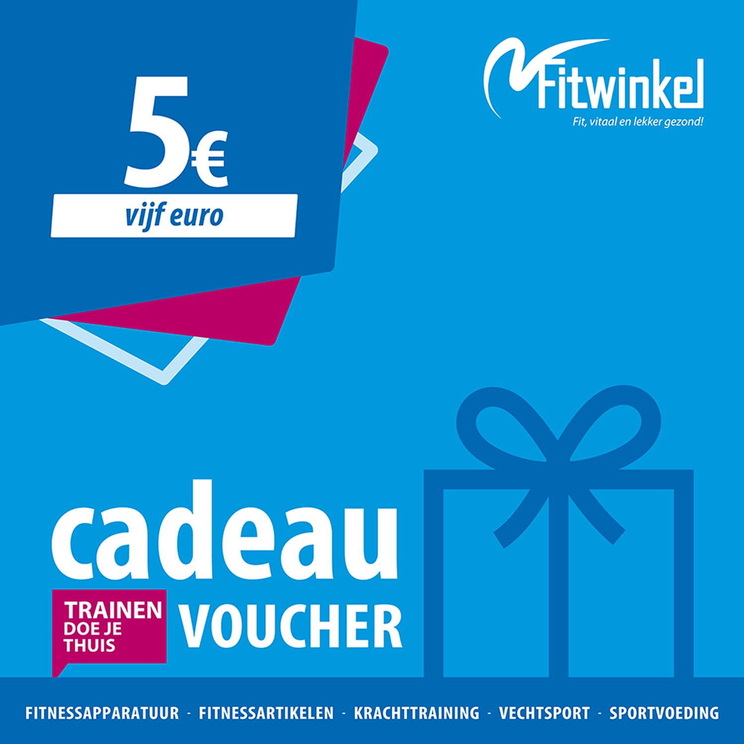 Fitwinkel Cadeaubon