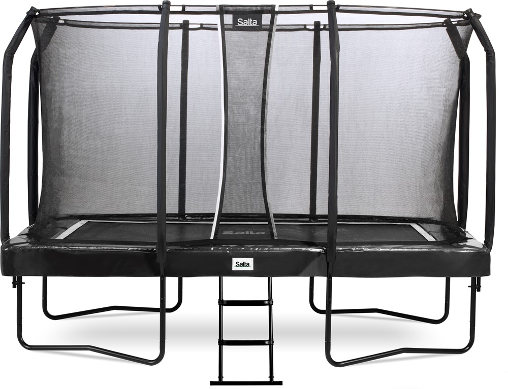 Salta First Class Trampoline met Veiligheidsnet - 366 x 214 cm - Zwart - Tweedekans