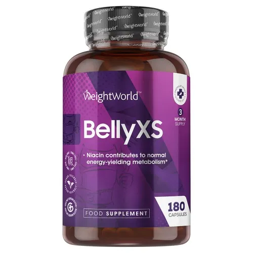 Belly XS - 180 Capsules - Ondersteunt gewichtsdoelstellingen - Mix van 11 actieve ingrediënten