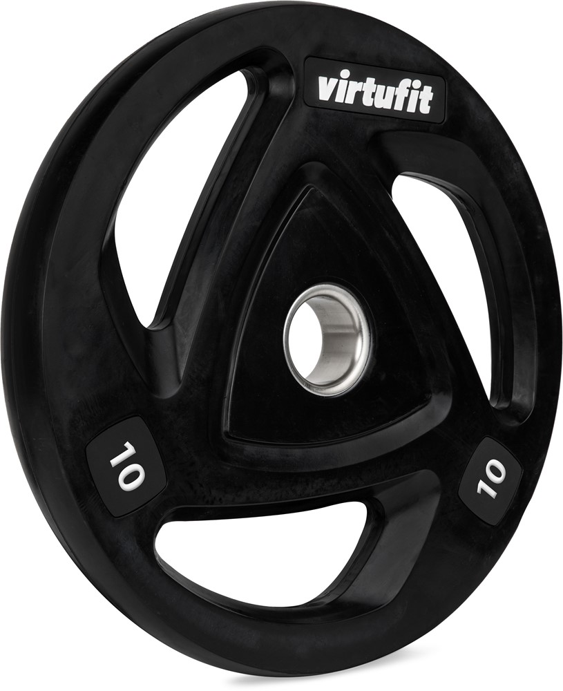 VirtuFit Olympische Rubberen Halterschijf - 10 kg