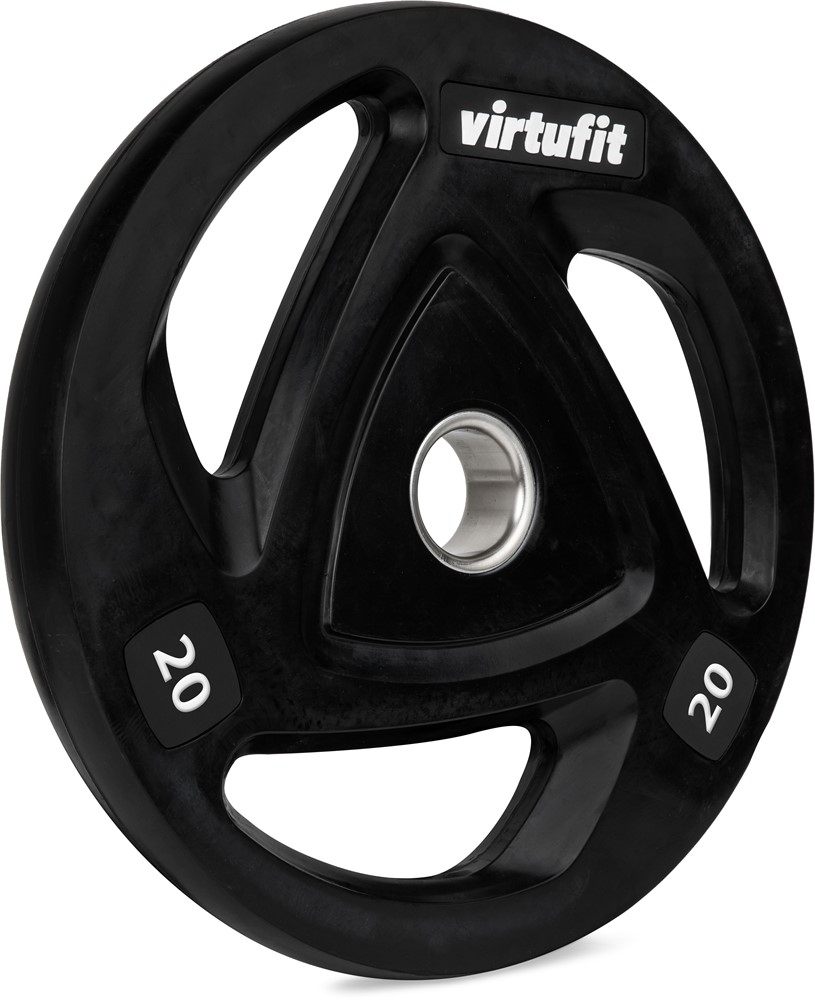 VirtuFit Olympische Rubberen Halterschijf - 20 kg