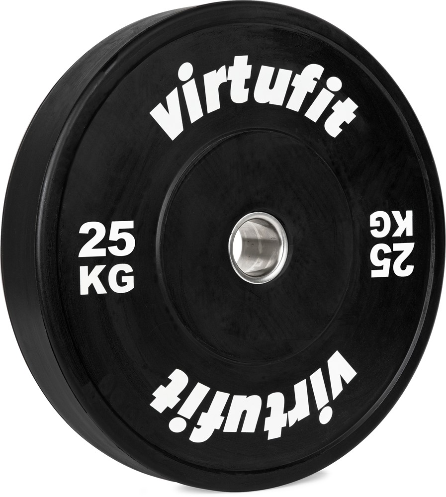 VirtuFit Bumper Plate - Olympische Halterschijf van Rubber - 50 mm - 25 kg