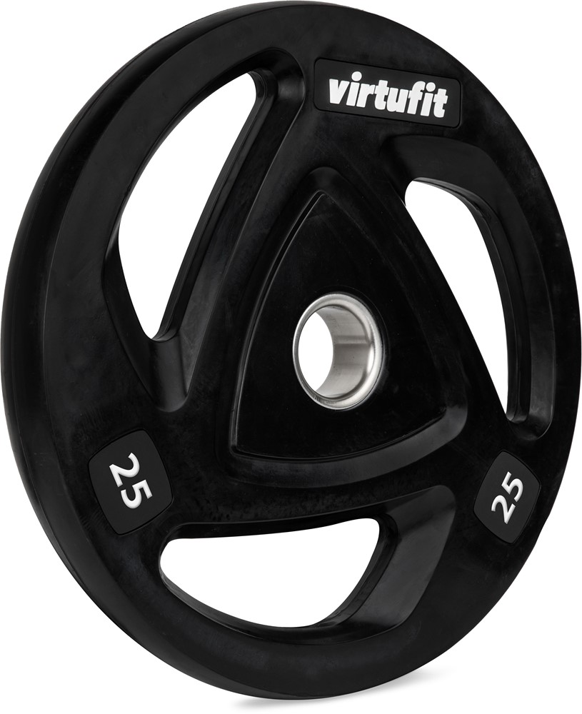 VirtuFit Olympische Rubberen Halterschijf - 25 kg