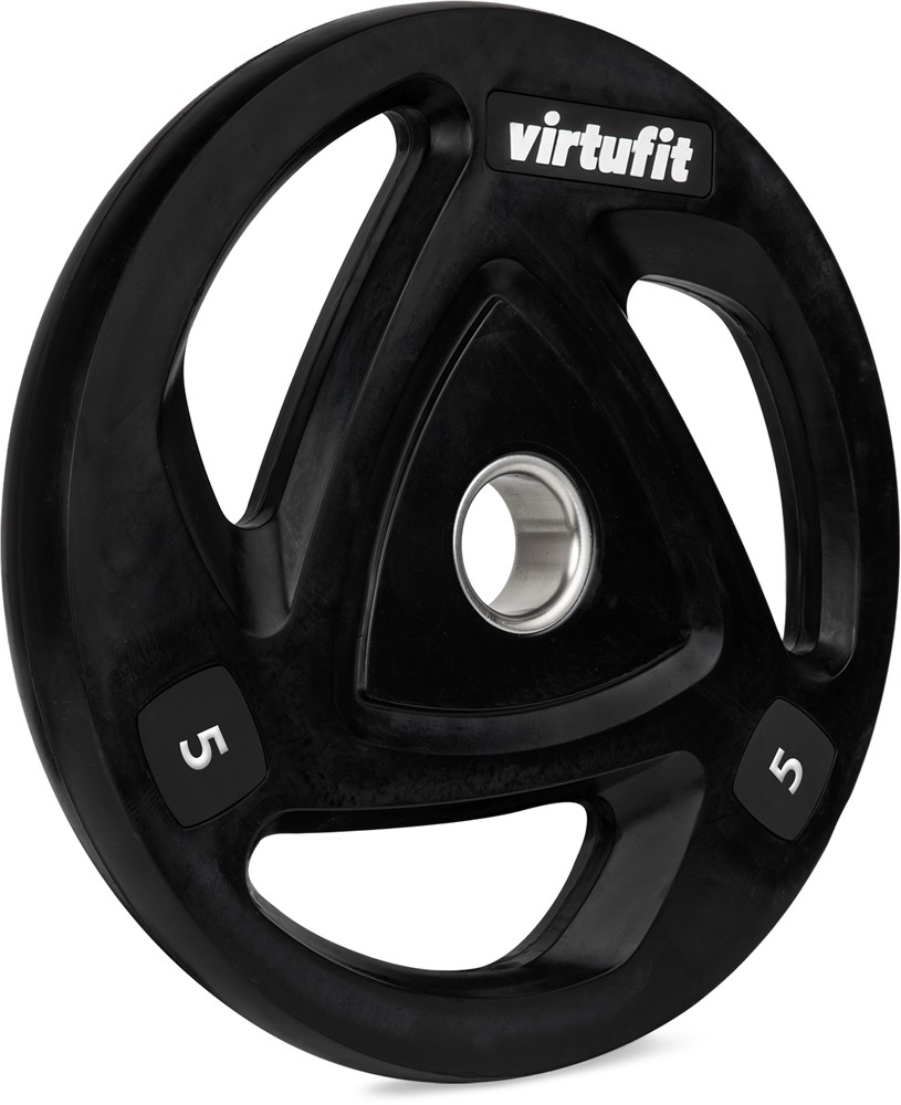 VirtuFit Olympische Rubberen Halterschijf - 5 kg