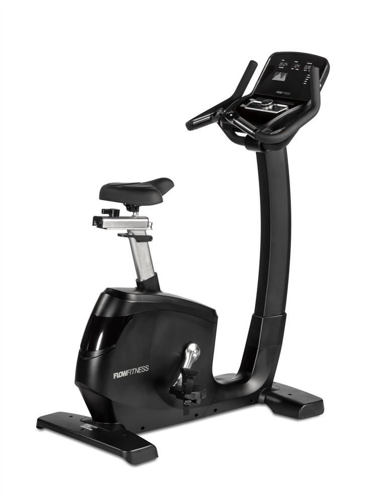 Flow Fitness Pro UB5i Upright Bike Hometrainer - Gratis trainingsschema - Tweedekans