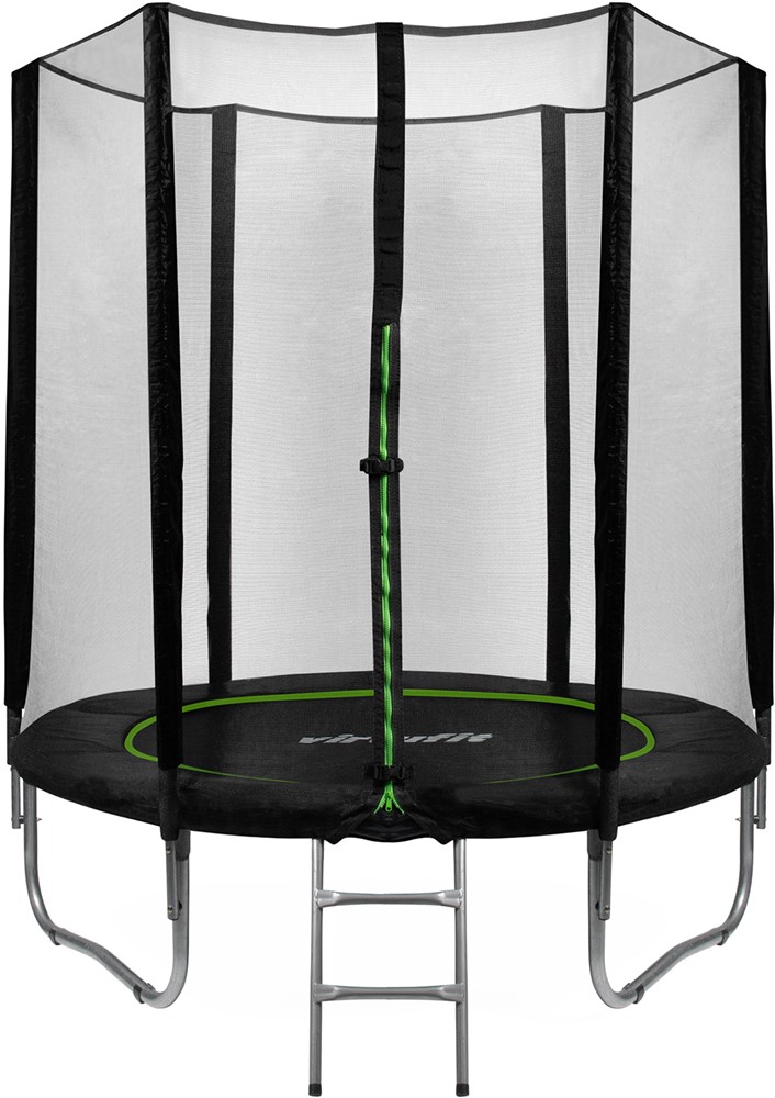 VirtuFit Trampoline met Veiligheidsnet - Zwart - 183 cm - Tweedekans