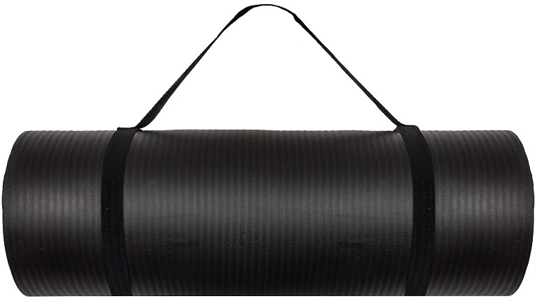 VirtuFit NBR Fitnessmat 180 x 60 x 1,5 cm met Draagkoord - Tweedekans