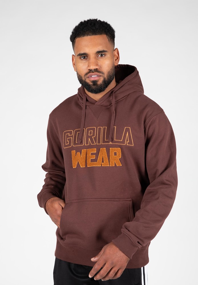 Gorilla Wear Nevada Hoodie - Bruin - L