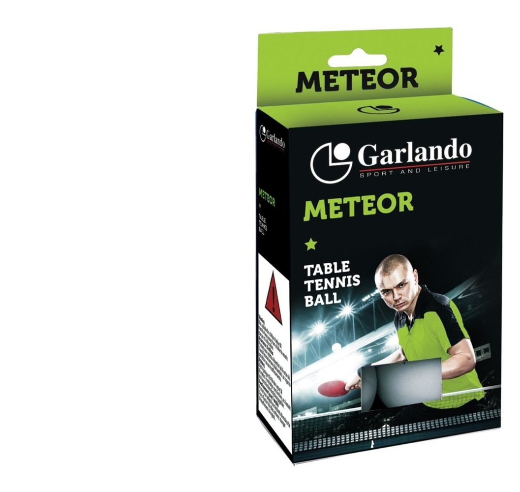 Garlando Meteor Tafeltennis Ballen - 1 Star - 6 Stuks