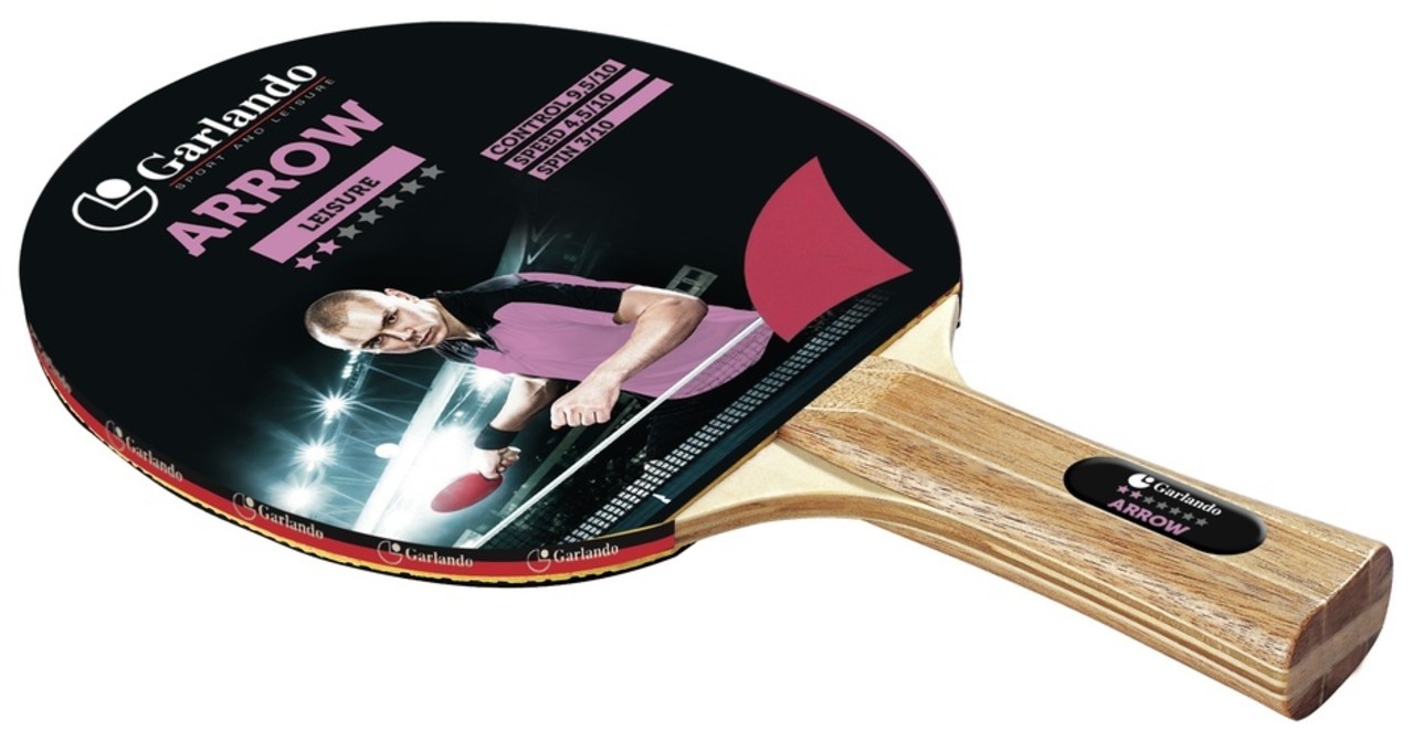 Garlando Arrow Tafeltennis Bat - 2 Star - Bat voor Beginner