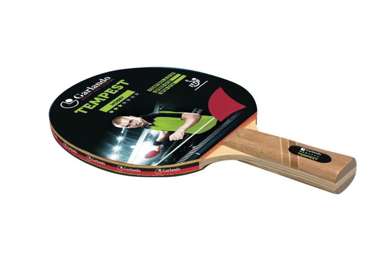 Garlando Tempest Tafeltennis Bat - 3 Star - Bat voor Hobby