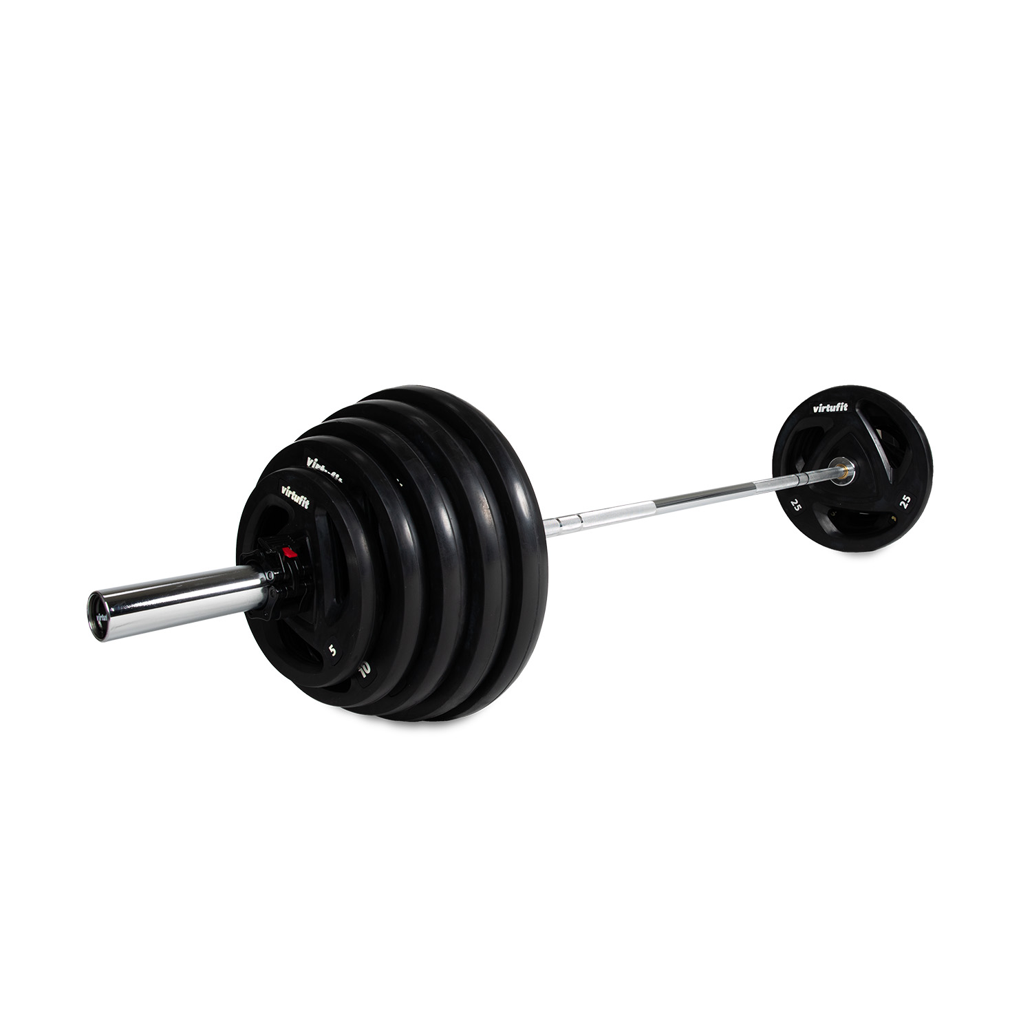 VirtuFit Olympische Rubberen Halterset - 170 kg