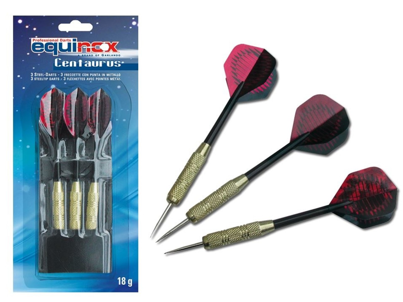 Equinox Dartpijlen Centaurus - 18 gram - Set van 3