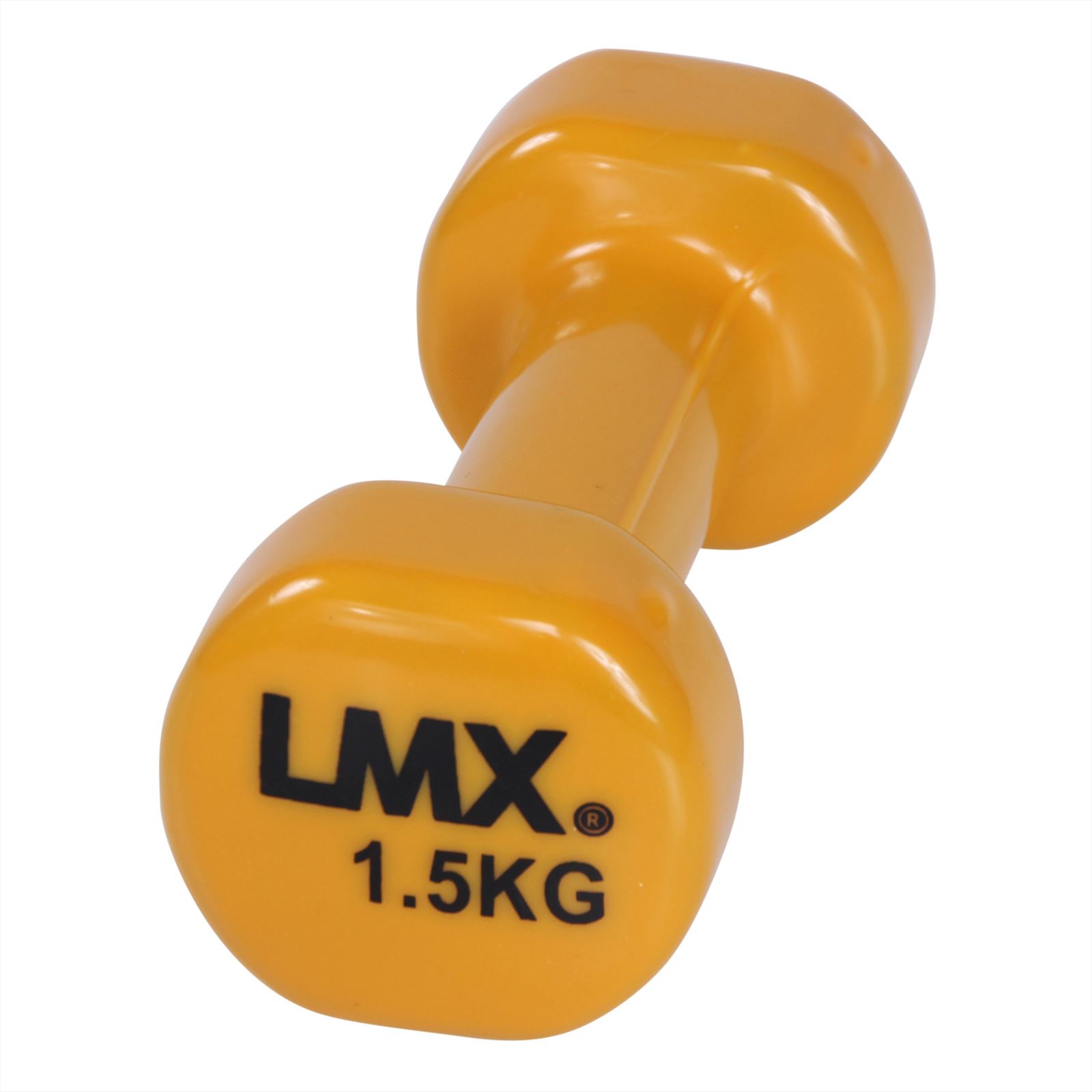 Lifemaxx Vinyl Dumbbellset - Set van 2 x 1,5 kg - Oranje