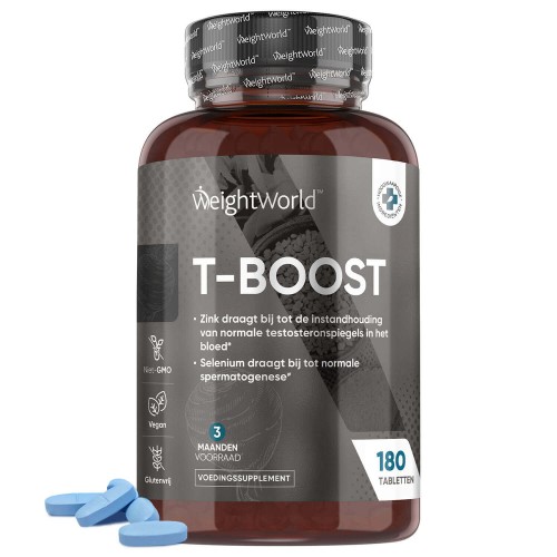 Weightworld T-Boost - Natuurlijke Test Booster - 180 capsules