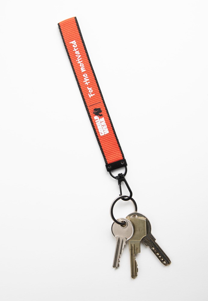 Gorilla Wear Sleutelhanger - Lanyard Keychain - Rood